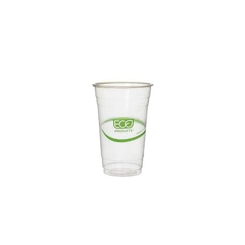 Tazas frías renovables y compostables GreenStripe, 20 oz